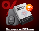 Massageador EMSense - Massagem 3 em 1 Triplo Alívio